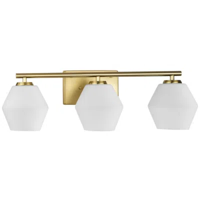 Progress Lighting Copeland Collection Three-light Vanity Mid-century Modern Vanity Light