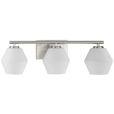 Progress Lighting Copeland Collection Three-light Vanity Mid-century Modern Vanity Light