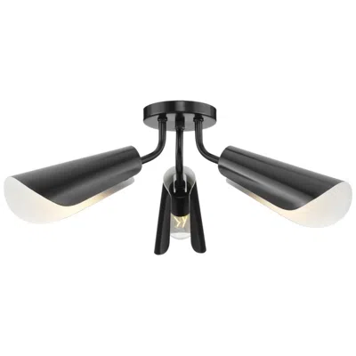 Progress Lighting Cornett Collection 24.12 In. Three-light Flush Mount Light