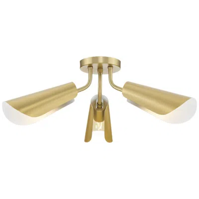Progress Lighting Cornett Collection 24.12 In. Three-light Flush Mount Light