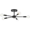 Progress Lighting Delayne Collection Five-light Semi-flush Mount Light