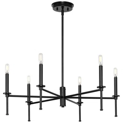 Progress Lighting Elara Collection Six-light Chandelier Light