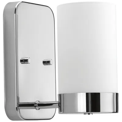 Progress Lighting Elevate 1-light Etched Glass Vanity Light
