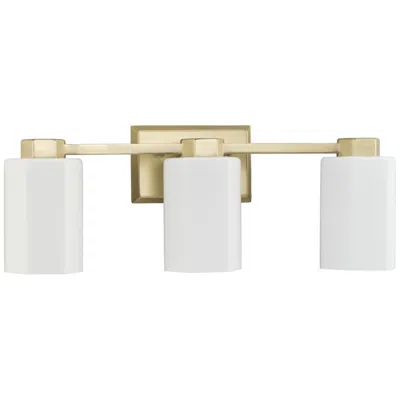 Progress Lighting Estrada Collection Three-light Contemporary Bath & Vanity Light