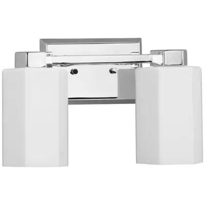 Progress Lighting Estrada Collection Two-light Contemporary Bath & Vanity Light
