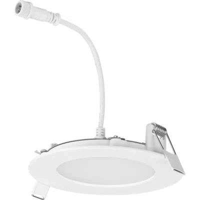 Progress Lighting Everlume 4.375" Ultra Slim 3000 K Led Canless Recessed Lighting Kit In Multi