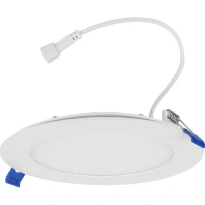 Progress Lighting Everlume 6.5" Ultra Slim Selectable Cct Led Canless Recessed Lighting Kit