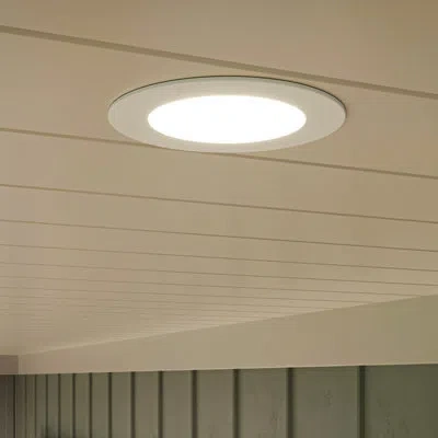 Progress Lighting Everlume 6-inch 3000k Integrated Led Ic Rated Dimmable Indoor/outdoor Satin White Round Retrofit Tri