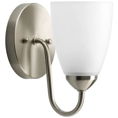 Progress Lighting Gather Collection Brushed Nickel 1-light Vanity Light