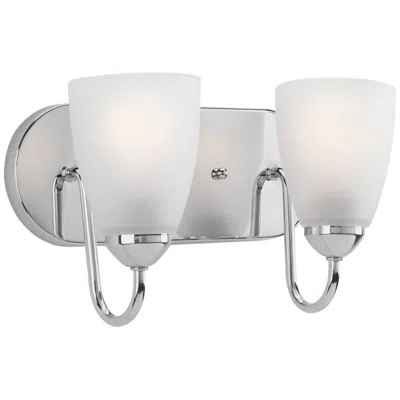 Progress Lighting Gather Collection Polished Chrome 2-light Vanity Light