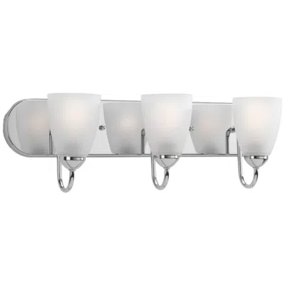 Progress Lighting Gather Collection Polished Chrome 3-light Vanity Light