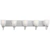 Progress Lighting Gather Collection Polished Chrome 5-light Vanity Light