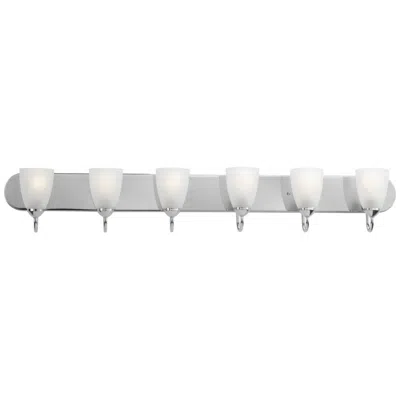 Progress Lighting Gather Collection Polished Chrome 6-light Vanity Light