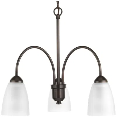 Progress Lighting Gather Collection Three-light Chandelier Light