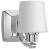 Progress Lighting Glance 1-light Etched Glass Vanity Light