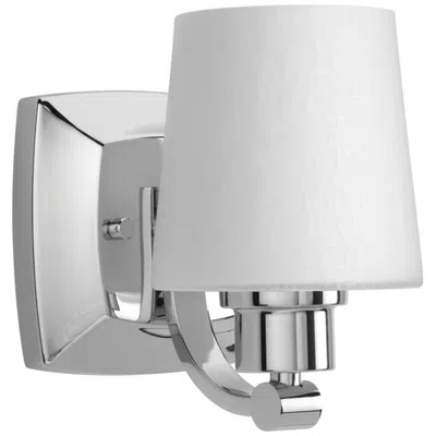 Progress Lighting Glance 1-light Etched Glass Vanity Light
