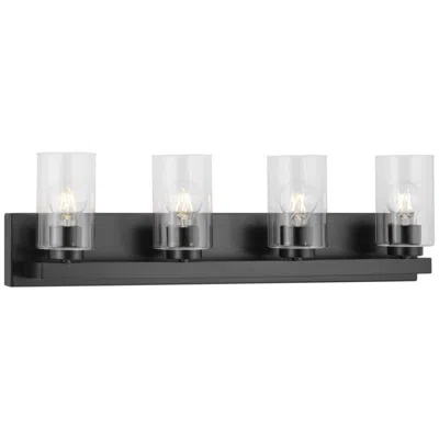 Progress Lighting Goodwin Collection Four-light Modern Vanity Light With Clear Glass