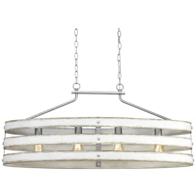 Progress Lighting Gulliver Collection Four-light Linear Chandelier Light