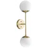 Progress Lighting Haas Collection 2-light Brushed Bronze Wall Sconce