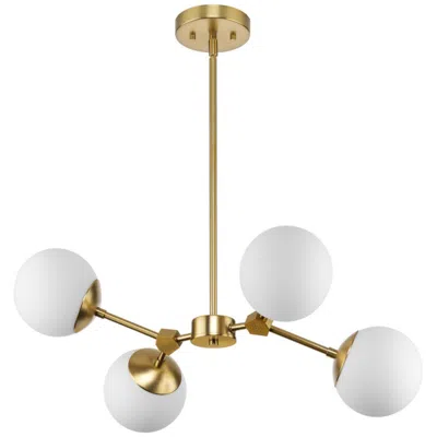 Progress Lighting Haas Collection Four-light Chandelier