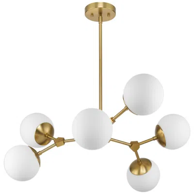 Progress Lighting Haas Collection Six-light Chandelier P400308