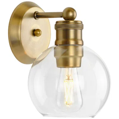 Progress Lighting Hansford Collection One-light Clear Glass Coastal Bath Vanity Light