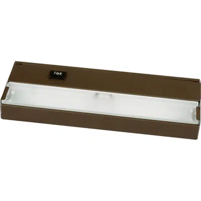 Progress Lighting Hide-a-lite 9.5" Xenon Under Cabinet Bar Light In Bronze