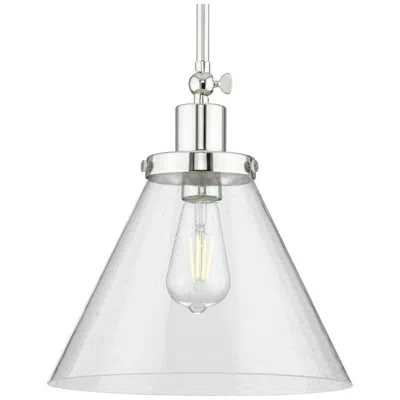 Progress Lighting Hinton Collection One-light Seeded Glass Hanging Pendant Light