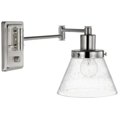 Progress Lighting Hinton Collection Swing Arm Wall Light