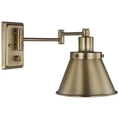 Progress Lighting Hinton Collection Swing Arm Wall Light