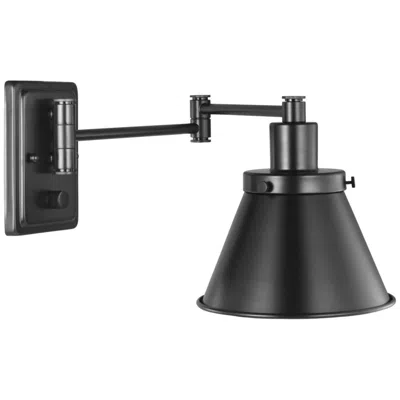 Progress Lighting Hinton Collection Swing Arm Wall Light