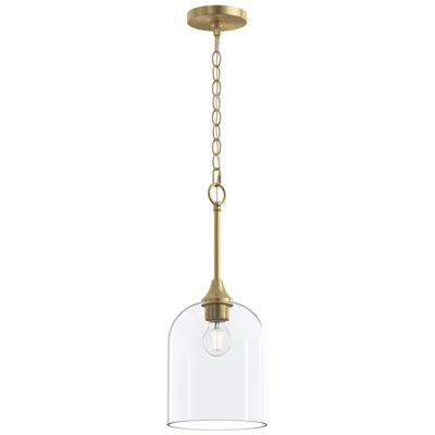 Progress Lighting Ilia 1-light Pendant With Clear Glass Shade