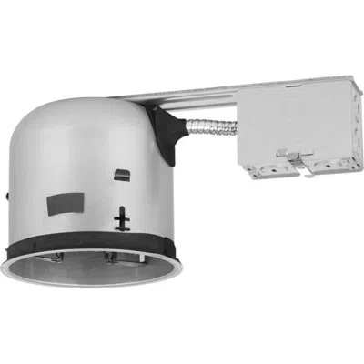 Progress Lighting Incandescent Shallow 5" Remodel Recessed Housing In Gray