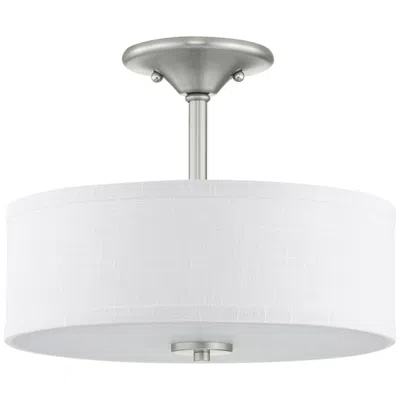 Progress Lighting Inspire Collection 13" Two-light Semi-flush