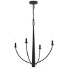 Progress Lighting Jheni Four-light  Medium Chandelier