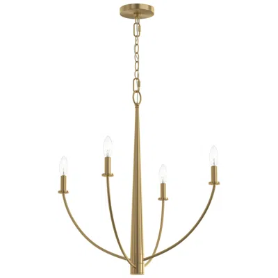 Progress Lighting Jheni Four-light  Medium Chandelier