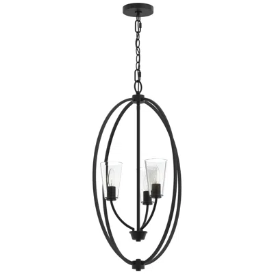 Progress Lighting Jheni Three-light Foyer Pendant With Clear Glass Shades