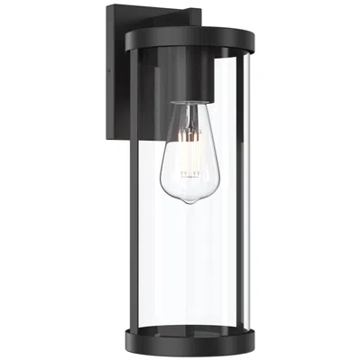 Progress Lighting Kagen Large Outdoor Wall Light With Clear Glass Panels