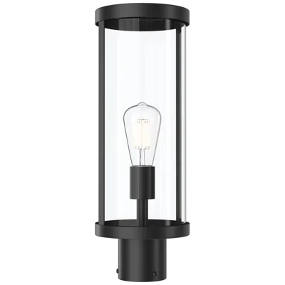 Progress Lighting Kagen Outdoor Post Light With Clear Glass Panels