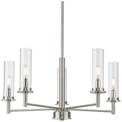 Progress Lighting Kellwyn Collection Five-light Clear Glass Chandelier Light