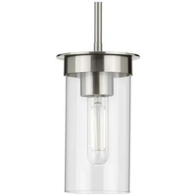 Progress Lighting Kellwyn Collection One-light Clear Glass Hanging Mini-pendant Light