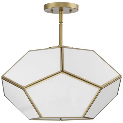 Progress Lighting Latham Collection 18 In. Three-light Flush Mount