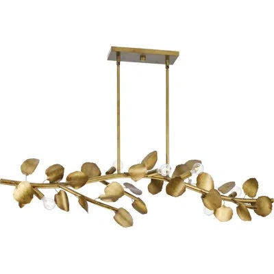 Progress Lighting Laurel 7 - Light Chandelier In Gold Ombre