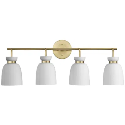 Progress Lighting Lexie Collection Four-light Contemporary Vanity Light
