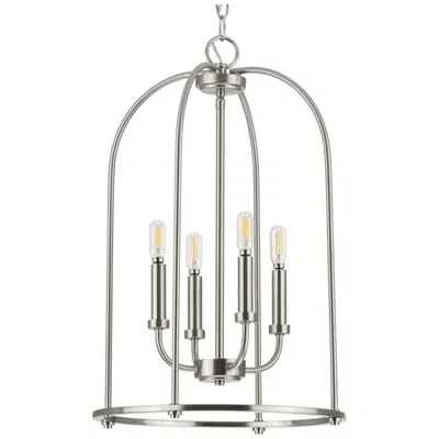 Progress Lighting Leyden Collection Four-light Foyer Pendant Light