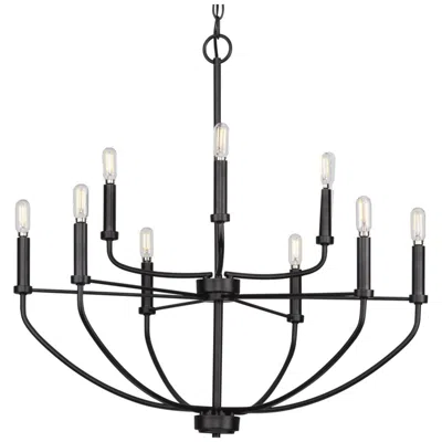Progress Lighting Leyden Collection Nine-light Chandelier Light