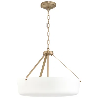 Progress Lighting Lieon Three-light Convertible Pendant