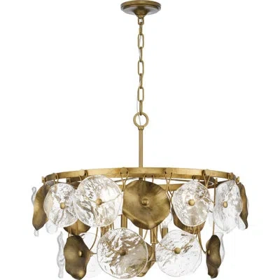 Progress Lighting Loretta 6 - Light Chandelier In Gold Ombre