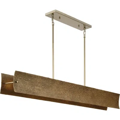 Progress Lighting Lusail 8 - Light Chandelier In Soft Gold