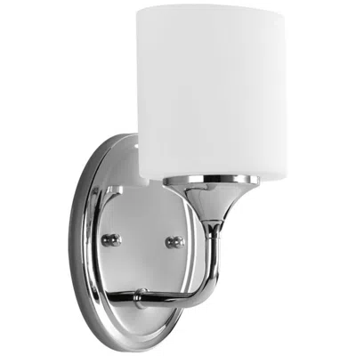 Progress Lighting Lynzie Collection Polished Chrome 1-light Vanity Light